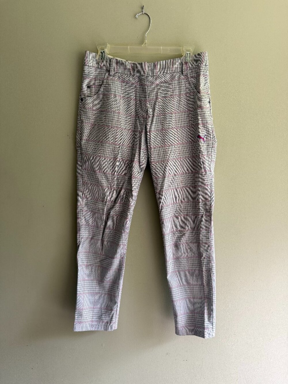 Puma Women's Plaid Golf Pant Size 4